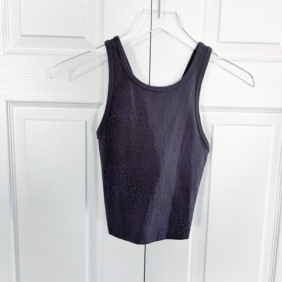 Beyond Yoga Studio Cropped Tank in Shadow Grey - Picture 1 of 6